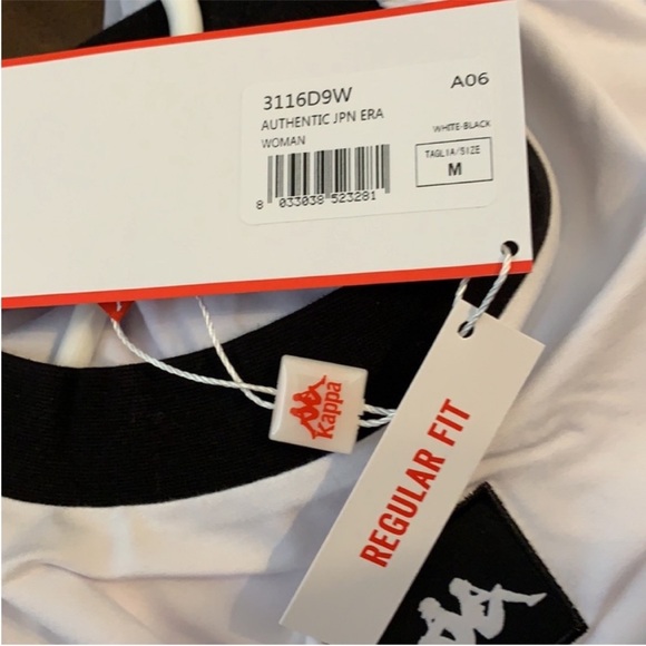 Kappa Authentic Crop Top NWT M - Picture 4 of 5